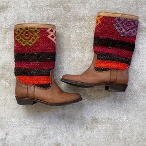 Handmade cowboy boots, size 7 US - 40 Euro, good condition